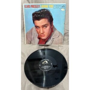Elvis Loving You LP From‎ 1957 vinyl Record